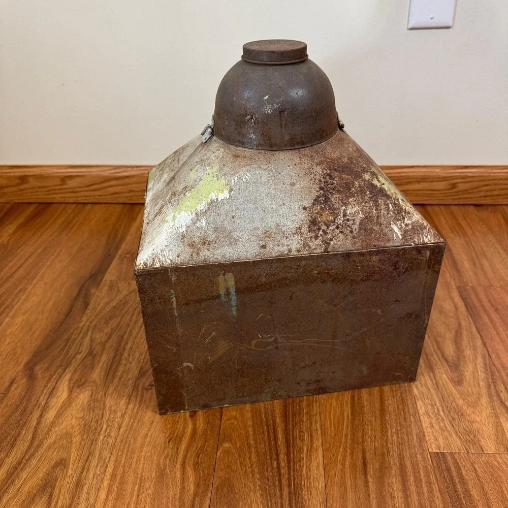 Authentic Hoosier Cabinet Flour bin & sifter bowl Salvage Works Needs Refinished